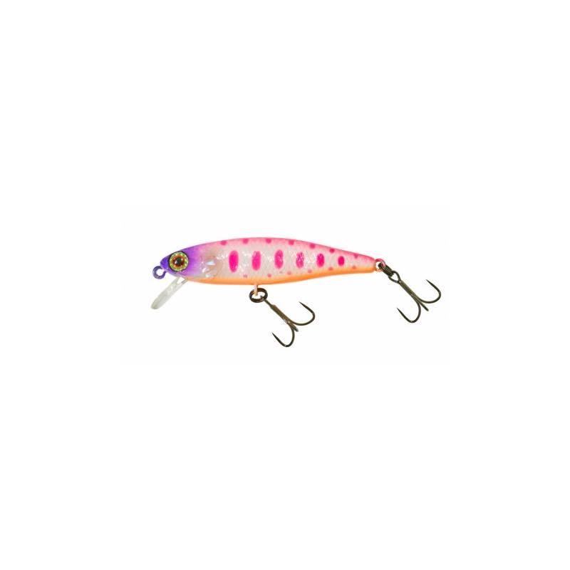 Poisson-nageur Illex Tiny Fry 50 SP 5 cm 2,7 g Pink Pearl Yamame suspending pour la pêche de la truite