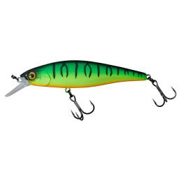 Illex Squad Minnow 95 SP Mat Tiger 9.5 cm 14 g poisson nageur suspending pour brochet, perche, sandre et carnassiers
