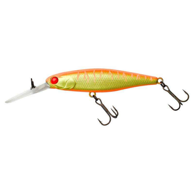 Illex DD Squirrel 67 SP Orange Tiger 6.7 cm 6.8 g poisson nageur suspending plongeant pour perche, brochet et carnassiers