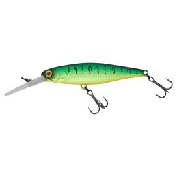 Illex DD Squirrel 67 SP Mat Tiger 6.7 cm 6.8 g poisson nageur suspending plongeant pour perche, brochet et carnassiers