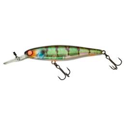 Illex DD Squirrel 76 SP Magic Green Perch 7.6 cm 8.6 g poisson nageur suspending plongeant imitation perche pour carnassiers