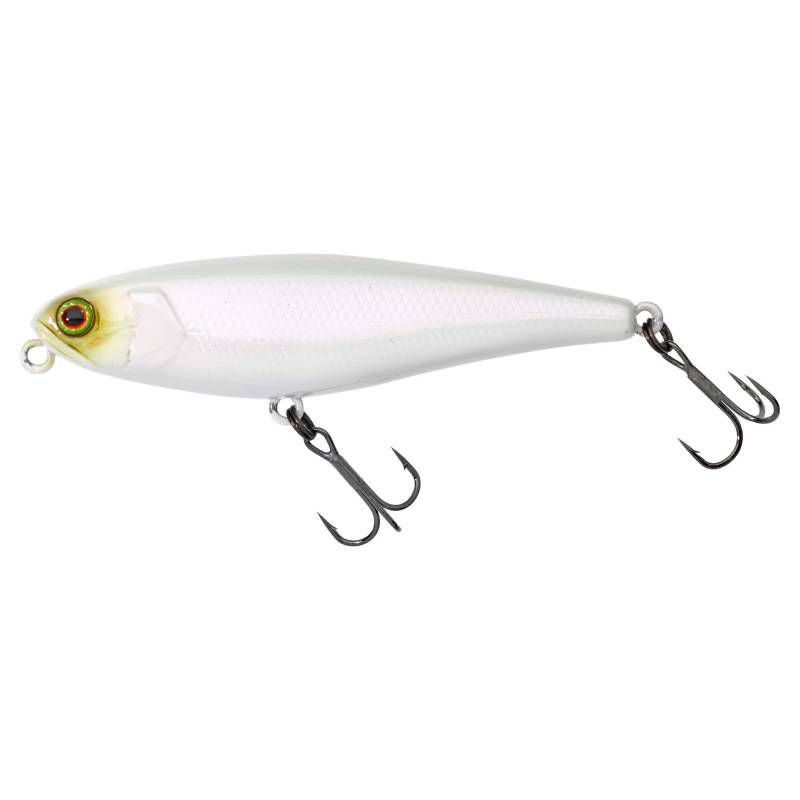 Illex Water Moccasin 75 Bone 7.5 cm 9.4 g stickbait flottant de surface pour perche, black-bass, brochet et carnassiers