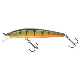 Illex Rerange 95 SP Agressive Perch, poisson nageur suspending de 9,5 cm et 10,9 g pour la pêche des carnassiers.