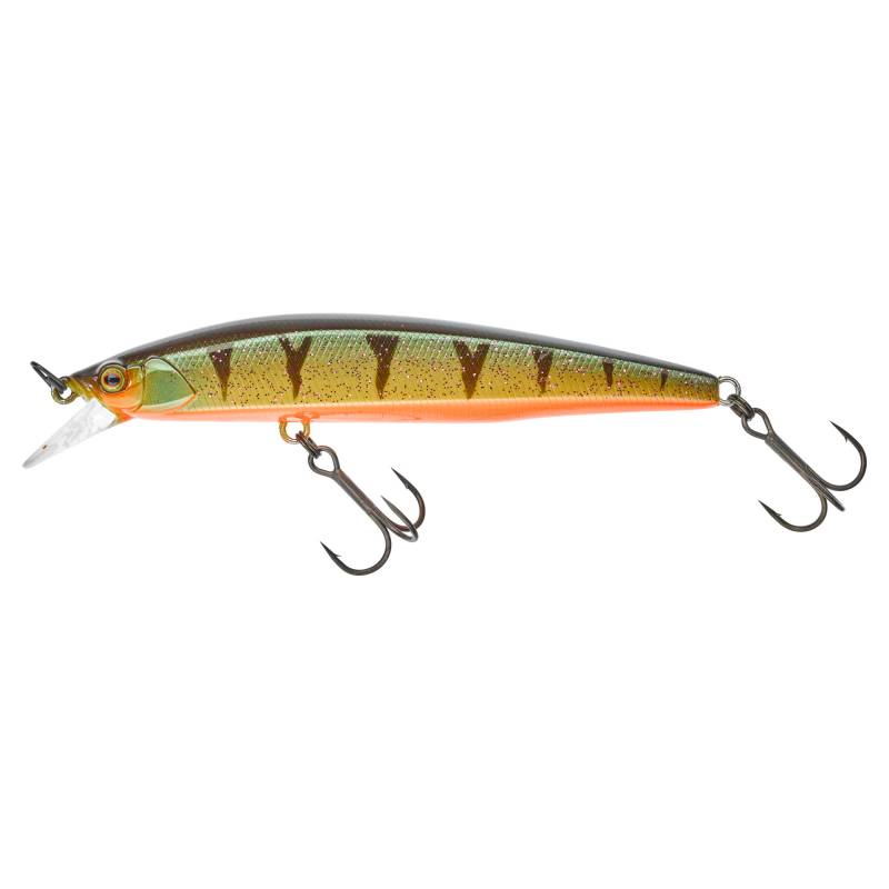 Illex Rerange 95 SP Agressive Perch, poisson nageur suspending de 9,5 cm et 10,9 g pour la pêche des carnassiers.