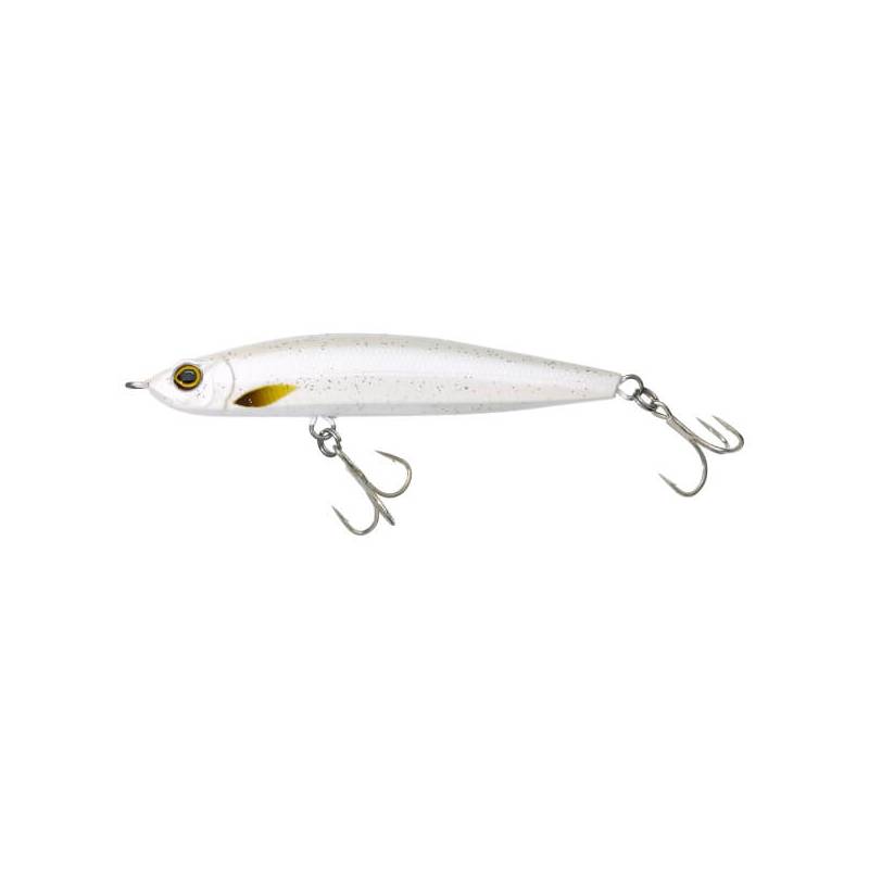 Illex Stream Ripper 90 Pearl Bone, poisson nageur coulant de 9 cm et 16,8 g pour la pêche de la perche, du sandre et du brochet.
