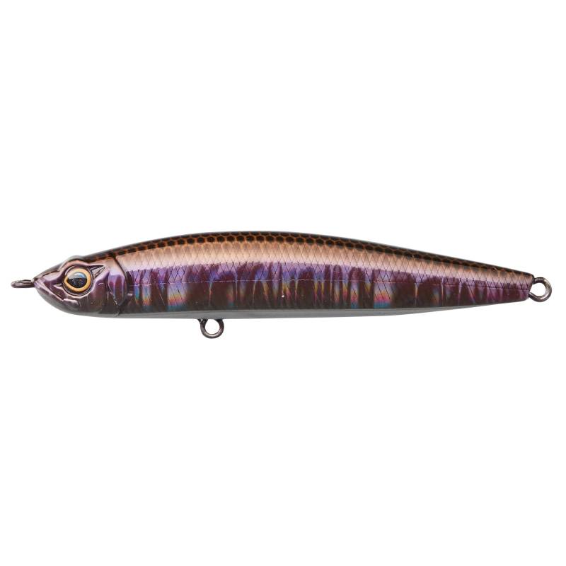 Illex Stream Ripper 75 Bright Wakasagi, poisson nageur coulant de 7,5 cm et 10,5 g pour la pêche des carnassiers.