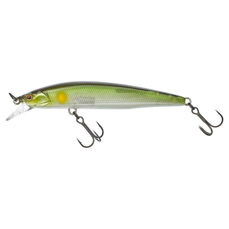 Illex Rerange 85 SP SG Ayu, jerkbait minnow suspending de 8,5 cm et 7,9 g pour la pêche de la perche, du sandre et du brochet.