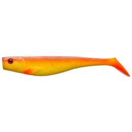 Leurre flottant Illex Dexter Shad 200 Clockwork Orange de 17,5 cm et 47 g pour la pêche du brochet.
