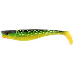 Gros leurre flottant Illex Dexter Shad 250 Crazy Pike de 22 cm et 88 g pour la pêche des grands brochets.