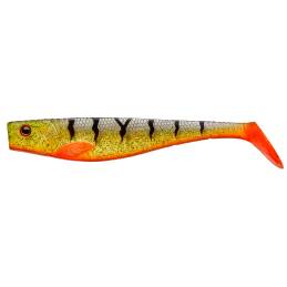 Leurre flottant Illex Dexter Shad 200 Magic Perch de 17,5 cm et 47 g pour la pêche du brochet et des gros carnassiers.