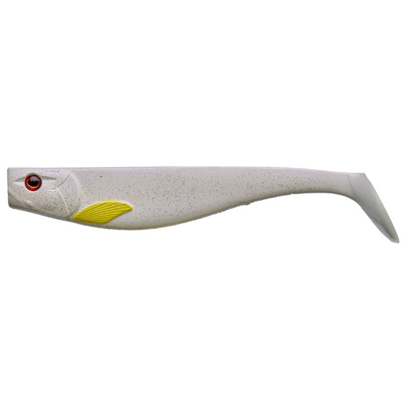 Leurre flottant Illex Dexter Shad 200 Pearl Bone de 17,5 cm et 47 g pour la pêche du brochet et des gros carnassiers.