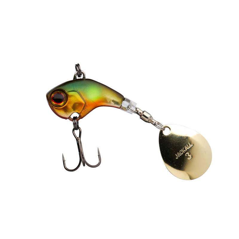 Illex Deracoup NF Ayu, tail spinner coulant de 2,2 cm et 7 g avec hameçon triple numéro 8 pour la pêche des carnassiers