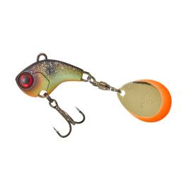 Illex Deracoup Muddy Roach, tail spinner coulant de 2,2 cm et 7 g imitant un petit gardon pour la pêche rapide des carnassiers