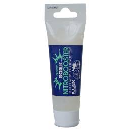 Illex Nitro Booster Cream Garlic 75 ml, crème attractante blanche parfum ail pour leurres souples sur CarnaConnect.Com.