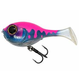 Illex Magnum Deraball Demon Poison 10,2 cm 51 g, leurre hybride coulant Line Thru pour la pêche des carnassiers.