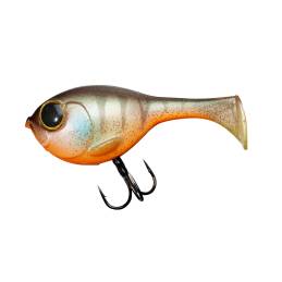 Illex Deraball Agressive Perch 8,1 cm 26 g, leurre hybride coulant pour brochet, black-bass et grosse perche.