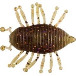 Illex Magic Woodlouse 1.18 Green Pump W/Pu&Co, leurre insecte flottant de 3 cm et 1,16 g, vendu par 6.