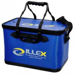 Illex Bakkan Boat 40 Blue, sac rigide de pêche en EVA de 29 L, dimensions 40 × 26 × 28 cm.