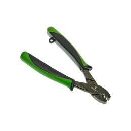 Pince Gunki Sleeve 5,5 pouces / 14 cm en acier carbone, avec poignée ergonomique antidérapante.