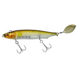 Gunki DRAG SPIN 130 S Neo Ayu, pencil bait à palette coulant lentement de 13 cm et 32,4 g pour la pêche du brochet.