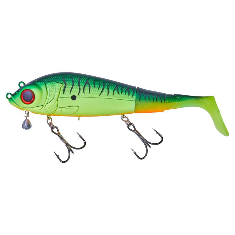 Gunki Grouper 180 S Fire Tiger swimbait hybride coulant brochet